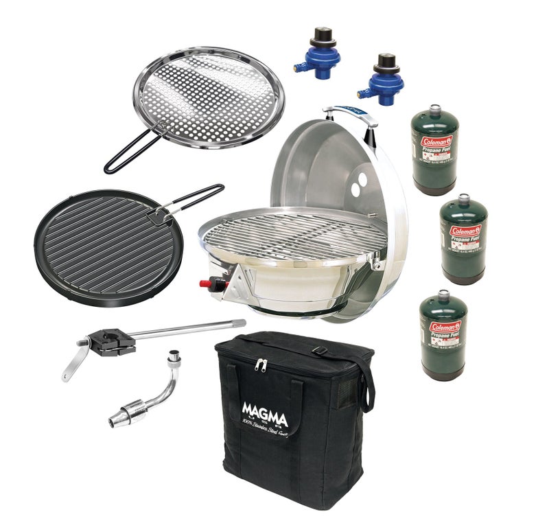 Magma A10-991 Padded Grill & Accessory Carrying/Storage Case | Marine Kettle Grill Bag | Round Grill Travel Case | Protective BBQ Storage - Image 3